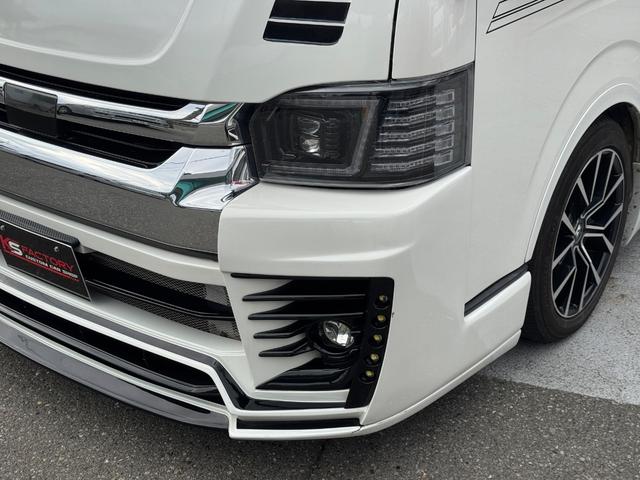 ハイエースバン スーパーGL ディーゼル/ダイナスティフルエアロ/ALPINEBIGX/11インチ/ベッドキット/フリップダウン/カーテン/インテリアパネル/LEDテール/ローダウン/ゼロブレイクファング/車中泊仕様/キャンプ仕様(31枚目)