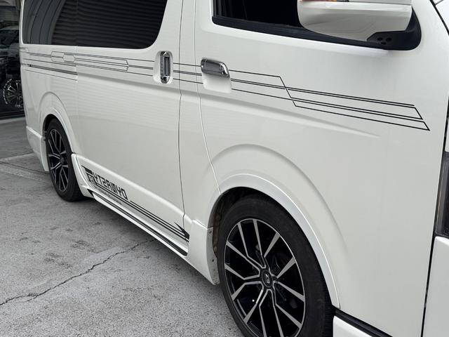 ハイエースバン スーパーGL ディーゼル/ダイナスティフルエアロ/ALPINEBIGX/11インチ/ベッドキット/フリップダウン/カーテン/インテリアパネル/LEDテール/ローダウン/ゼロブレイクファング/車中泊仕様/キャンプ仕様(36枚目)