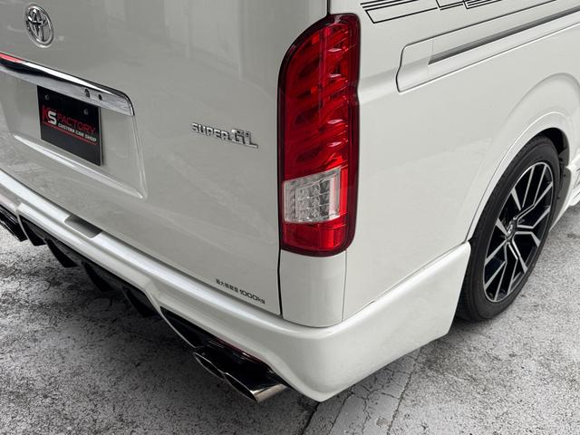 ハイエースバン スーパーGL ディーゼル/ダイナスティフルエアロ/ALPINEBIGX/11インチ/ベッドキット/フリップダウン/カーテン/インテリアパネル/LEDテール/ローダウン/ゼロブレイクファング/車中泊仕様/キャンプ仕様(41枚目)