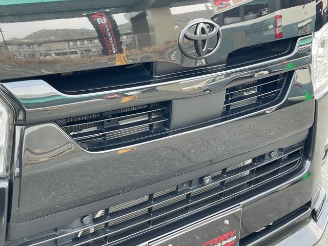 ハイエースバン スーパーＧＬ　ダークプライムＩＩ　ディーゼル車／ＡＬＰＩＮＥ／ＢＩＧＸナビ／モデリスタフルエアロ／ブラックカスタム／パワースライド／ヴァレンティテール／カミュラ１７ＡＷ／ファルケンタイヤ／ローダウン／ＥＴＣ／ハイエースカスタム（18枚目）