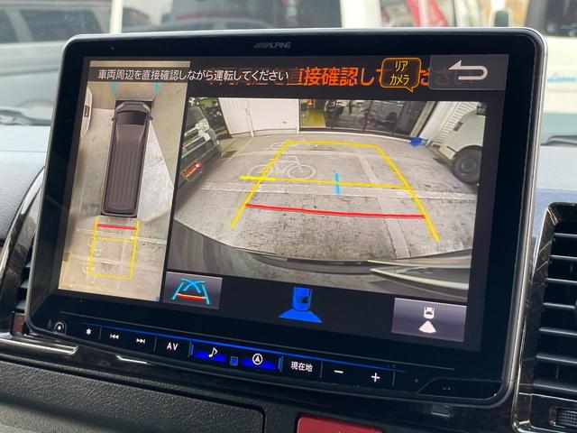 ハイエースバン スーパーＧＬ　ダークプライムＩＩ　ディーゼル車／ＡＬＰＩＮＥ／ＢＩＧＸナビ／モデリスタフルエアロ／ブラックカスタム／パワースライド／ヴァレンティテール／カミュラ１７ＡＷ／ファルケンタイヤ／ローダウン／ＥＴＣ／ハイエースカスタム（65枚目）