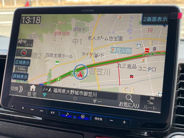 ハイエースバン スーパーＧＬ　ダークプライムＩＩ　ディーゼル車／ＡＬＰＩＮＥ１１インチＢＩＧＸナビ／ローダウン／４１５ＣＯＢＲＡフロントリップ／ＥＳＳＥＸ　ＥＣ－１７ＡＷ／ベッドキット／ＥＴＣ／バックカメラ／ＬＥＤヘッドランプ／両側パワースライドドア（3枚目）