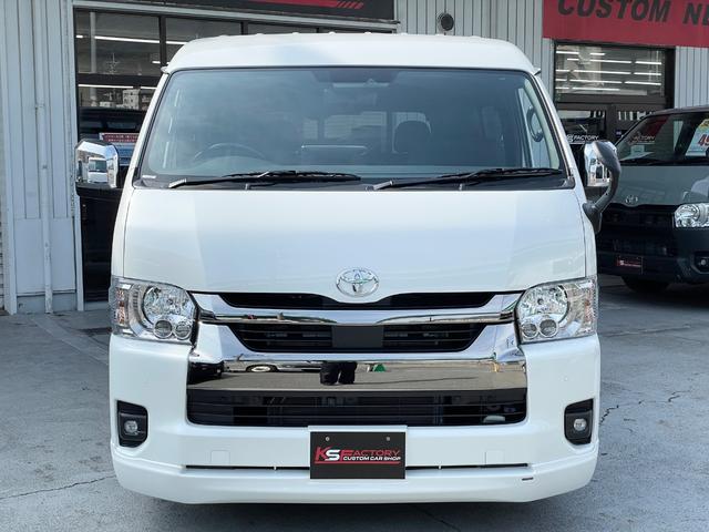 ハイエースバン スーパーＧＬ　ダークプライムＩＩ　ディーゼル車／ＡＬＰＩＮＥ１１インチＢＩＧＸナビ／ローダウン／４１５ＣＯＢＲＡフロントリップ／ＥＳＳＥＸ　ＥＣ－１７ＡＷ／ベッドキット／ＥＴＣ／バックカメラ／ＬＥＤヘッドランプ／両側パワースライドドア（24枚目）