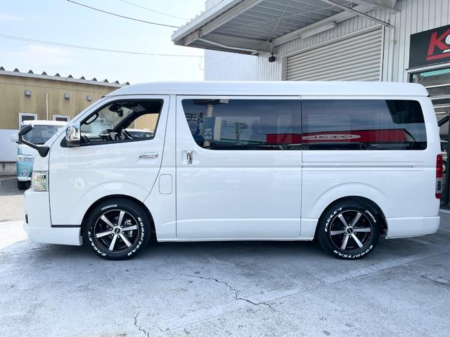 ハイエースバン スーパーＧＬ　ダークプライムＩＩ　ディーゼル車／ＡＬＰＩＮＥ１１インチＢＩＧＸナビ／ローダウン／４１５ＣＯＢＲＡフロントリップ／ＥＳＳＥＸ　ＥＣ－１７ＡＷ／ベッドキット／ＥＴＣ／バックカメラ／ＬＥＤヘッドランプ／両側パワースライドドア（25枚目）