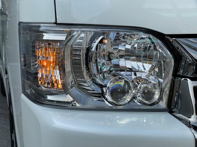 ハイエースバン スーパーＧＬ　ダークプライムＩＩ　ディーゼル車／ＡＬＰＩＮＥ１１インチＢＩＧＸナビ／ローダウン／４１５ＣＯＢＲＡフロントリップ／ＥＳＳＥＸ　ＥＣ－１７ＡＷ／ベッドキット／ＥＴＣ／バックカメラ／ＬＥＤヘッドランプ／両側パワースライドドア（34枚目）