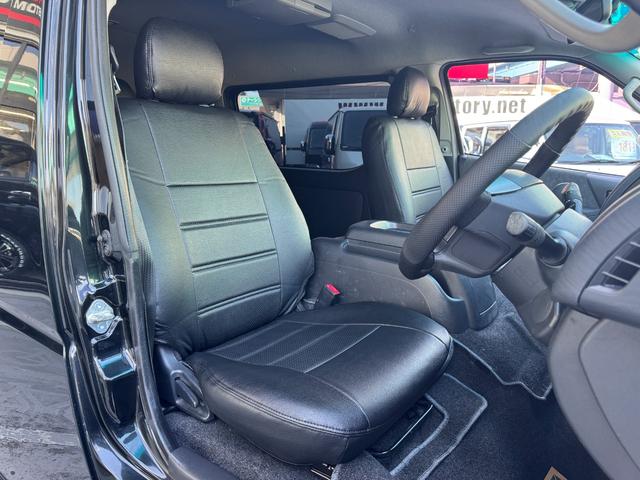 ハイエースワゴン GL 10人乗り/パワースライドドア/SADカスタムジャパン/Fバンパー/シートカバー/ローダウン/ゼロブレイク18AW/中古ハイエースカスタム/リアスポイラー/プッシュスタート/ETC/フットパネル(2枚目)