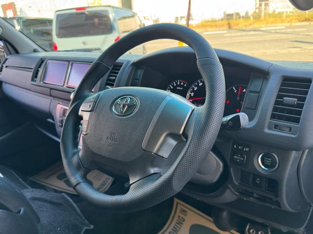 ハイエースワゴン GL 10人乗り/パワースライドドア/SADカスタムジャパン/Fバンパー/シートカバー/ローダウン/ゼロブレイク18AW/中古ハイエースカスタム/リアスポイラー/プッシュスタート/ETC/フットパネル(6枚目)