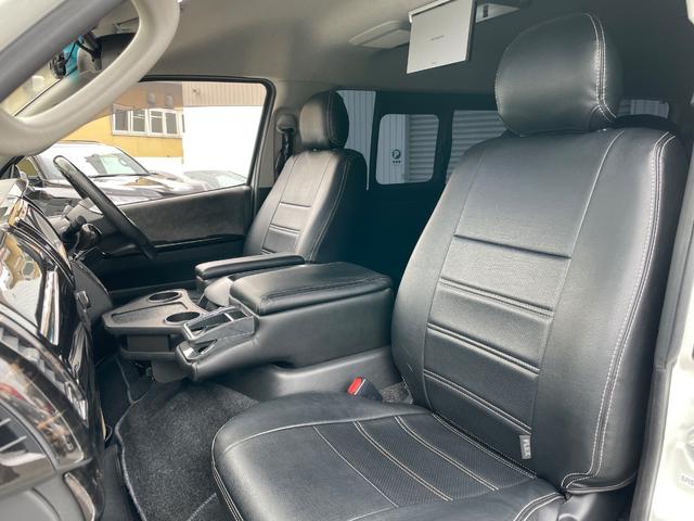 ハイエースワゴン ＧＬ　ＦＬＥＸ内装ＶＥＲ２／３人掛けベンチシート／フルフラットベッド／後席モニター／ナビ／ＥＴＣ／１７ＡＷ／バルベログランデ／フロントスポイラー／ローダウン／サブモニター／バッドフェイスボンネット（18枚目）