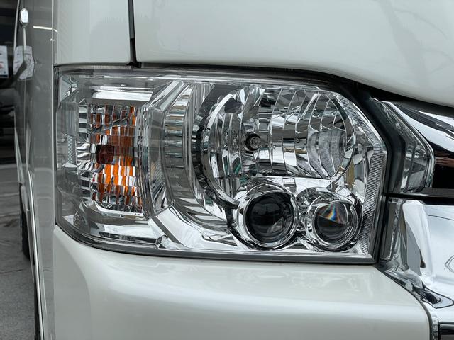 ハイエースワゴン ＧＬ　ＦＬＥＸ内装ＶＥＲ２／３人掛けベンチシート／フルフラットベッド／後席モニター／ナビ／ＥＴＣ／１７ＡＷ／バルベログランデ／フロントスポイラー／ローダウン／サブモニター／バッドフェイスボンネット（32枚目）