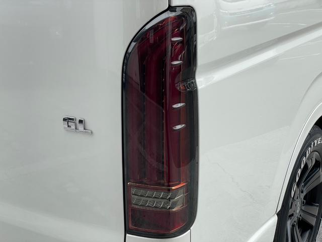 ハイエースワゴン ＧＬ　ＦＬＥＸ内装ＶＥＲ２／３人掛けベンチシート／フルフラットベッド／後席モニター／ナビ／ＥＴＣ／１７ＡＷ／バルベログランデ／フロントスポイラー／ローダウン／サブモニター／バッドフェイスボンネット（46枚目）