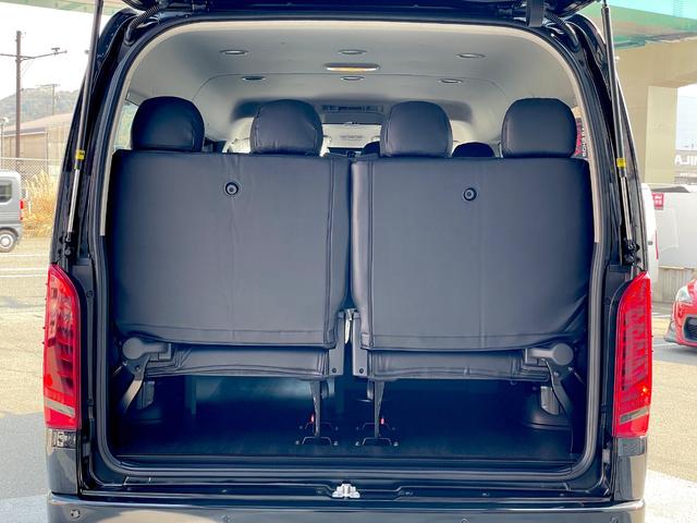 ハイエースワゴン ＧＬ　新車／４ＷＤ／アルパイン１１インチ／シートアレンジ／テーブル／ベッド／ＫＳＦ－Ｗ１／１２．８インチ後席モニター／マッドガード／オーバーフェンダー／車中泊仕様／キャンピングカー仕様／フルフラット（11枚目）