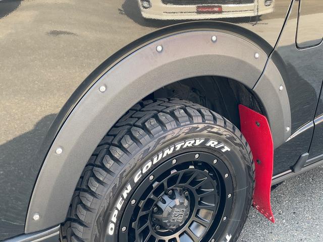 ハイエースワゴン ＧＬ　新車／４ＷＤ／アルパイン１１インチ／シートアレンジ／テーブル／ベッド／ＫＳＦ－Ｗ１／１２．８インチ後席モニター／マッドガード／オーバーフェンダー／車中泊仕様／キャンピングカー仕様／フルフラット（40枚目）