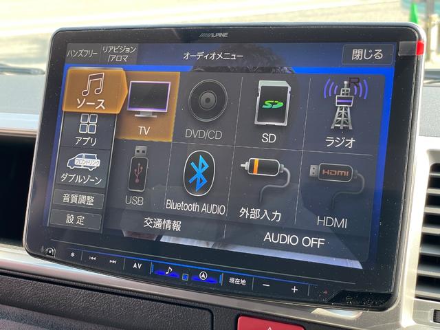 ハイエースワゴン ＧＬ　新車／４ＷＤ／アルパイン１１インチ／シートアレンジ／テーブル／ベッド／ＫＳＦ－Ｗ１／１２．８インチ後席モニター／マッドガード／オーバーフェンダー／車中泊仕様／キャンピングカー仕様／フルフラット（66枚目）