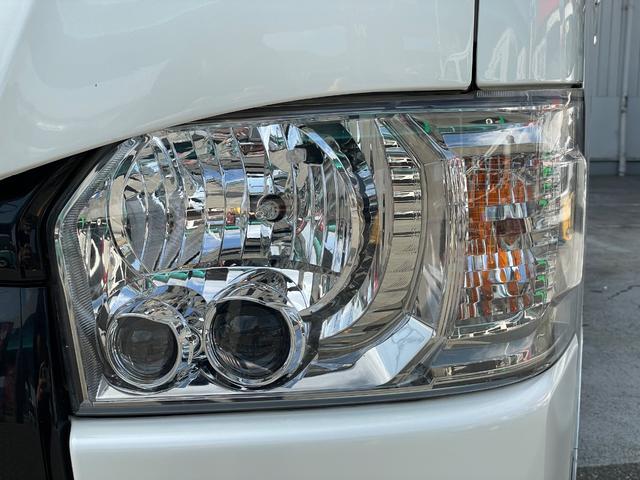 ハイエースバン スーパーＧＬ　ダークプライムＩＩ　ディーゼル車／ＷＡＬＤフルエアロ／両側パワースライド／小窓付ガラス／ゼロブレイク２０ＡＷ／ローダウン／リアウイング／ケンウッドナビ／ＥＴＣ／ドライブレコーダー／レーダー／バッドフェイスボンネットカバー（27枚目）