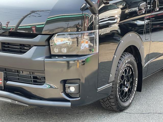 ハイエースワゴン ＧＬ　未登録新車／ＡＬＰＩＮＥ１１インチＢＩＧＸナビ／ＫＳＦブラックエディション／１２．８インチフリップダウンモニター／ＪＡＯＳスキッドバー／ＴＲＤマッドフラップ／キャメルシートカバー／ハイエースカスタム（26枚目）