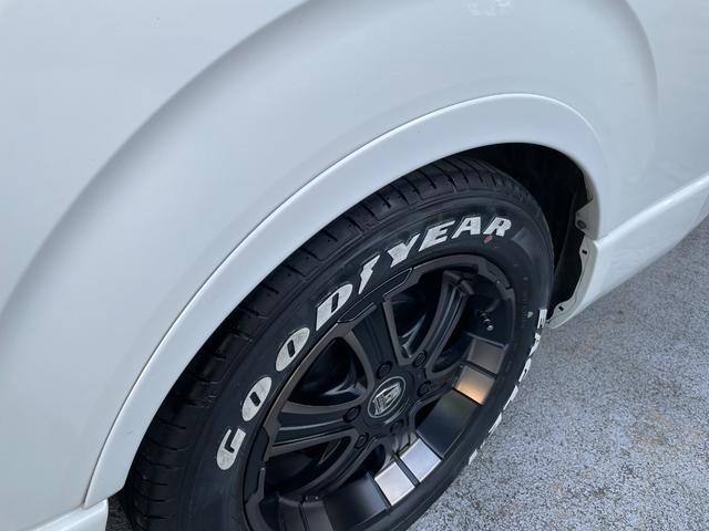 ハイエースワゴン GL ワンオーナー/FLEX内装VER1/ALPINE12.8インチモニター/ローダウン/オーバーフェンダー/フロントスポイラー/17AW/ヴァレンティLEDテールランプ/リアスポイラー/フラットベッド(40枚目)