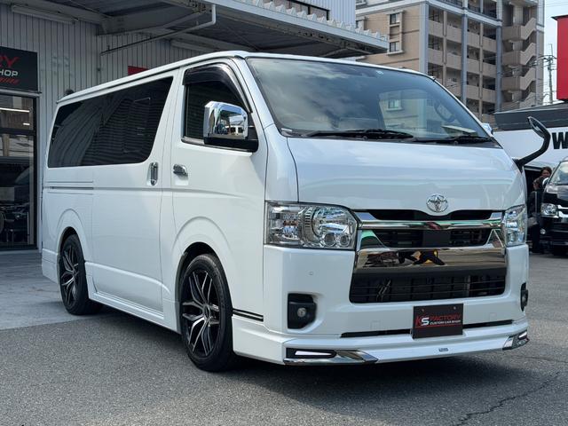 ハイエースバン スーパーＧＬ　ダークプライムＩＩ　ディーゼル／新品モデリスタフルエアロ／アルパイン１１インチＢＩＸ／新品ベッドキット／新品３Ｄシートカバー／ＫＳＦマフラーカッター／ＥＴＣ／ＫＳＦキャリパーカバー／ＤＥＬＦ０１／１８ＡＷ／ローダウン（23枚目）