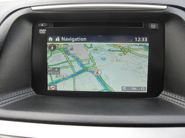 CX-5 XD Lパッケージ ディーゼルターボ/レザーシート/パワーシート/SDナビ/バックモニタ/サイドモニタ/ETC/クルーズコントロール/LEDライト/オートライト/電子Pブレーキ/シートヒーター/DVD/Bluetooth(10枚目)