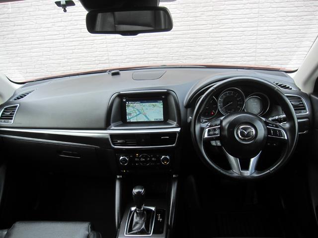 CX-5 XD Lパッケージ ディーゼルターボ/レザーシート/パワーシート/SDナビ/バックモニタ/サイドモニタ/ETC/クルーズコントロール/LEDライト/オートライト/電子Pブレーキ/シートヒーター/DVD/Bluetooth(15枚目)