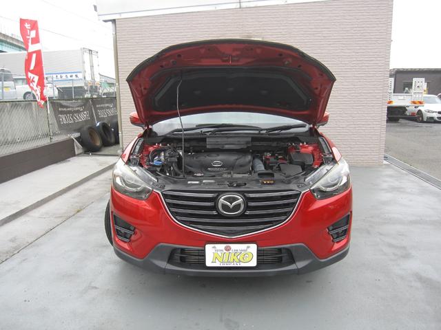 CX-5 XD Lパッケージ ディーゼルターボ/レザーシート/パワーシート/SDナビ/バックモニタ/サイドモニタ/ETC/クルーズコントロール/LEDライト/オートライト/電子Pブレーキ/シートヒーター/DVD/Bluetooth(49枚目)