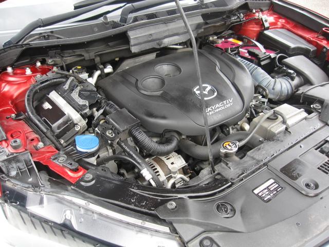 CX-5 XD Lパッケージ ディーゼルターボ/レザーシート/パワーシート/SDナビ/バックモニタ/サイドモニタ/ETC/クルーズコントロール/LEDライト/オートライト/電子Pブレーキ/シートヒーター/DVD/Bluetooth(50枚目)