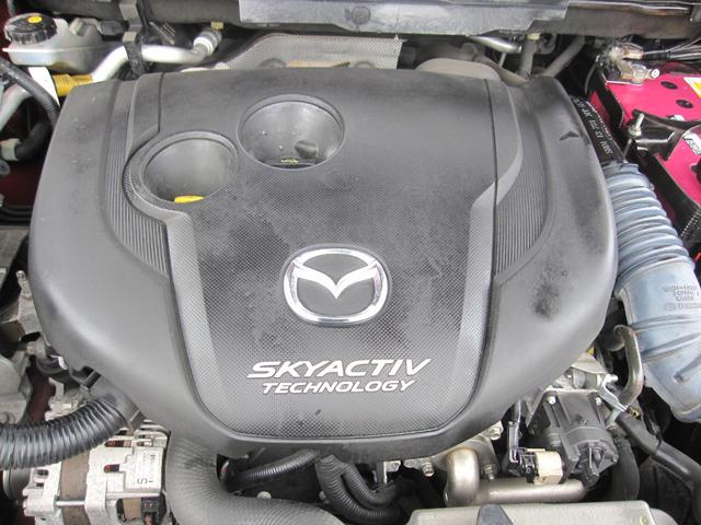 CX-5 XD Lパッケージ ディーゼルターボ/レザーシート/パワーシート/SDナビ/バックモニタ/サイドモニタ/ETC/クルーズコントロール/LEDライト/オートライト/電子Pブレーキ/シートヒーター/DVD/Bluetooth(54枚目)