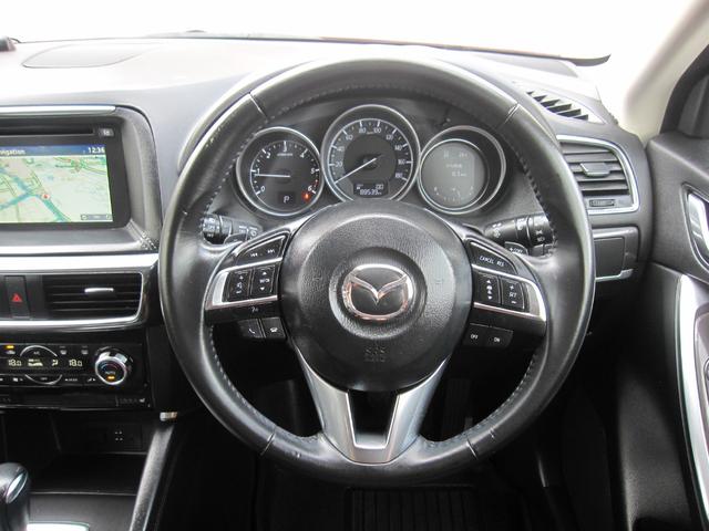 CX-5 XD Lパッケージ ディーゼルターボ/レザーシート/パワーシート/SDナビ/バックモニタ/サイドモニタ/ETC/クルーズコントロール/LEDライト/オートライト/電子Pブレーキ/シートヒーター/DVD/Bluetooth(55枚目)
