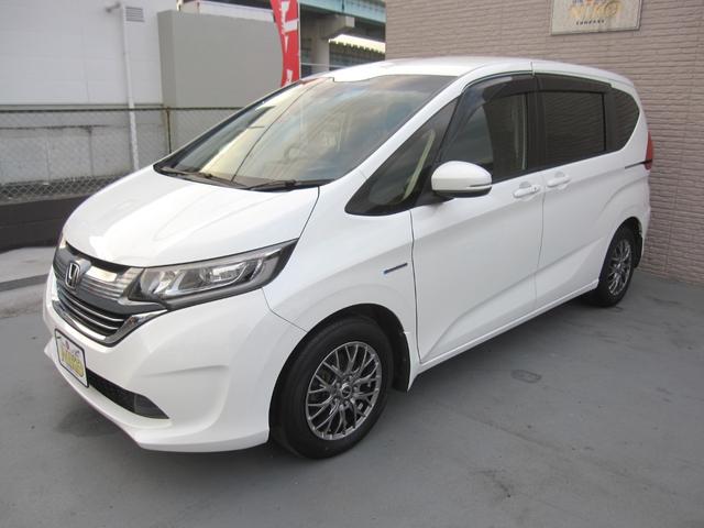 フリード+ハイブリッド ハイブリッドG ハイブリッドG(5名)/片側パワースライドドア/クルーズコントロール/ドライブレコーダー/ETC/インターナビ/バックカメラ/CD/DVD/Bluetooth/フルセグ/LEDライト/オートライト(7枚目)