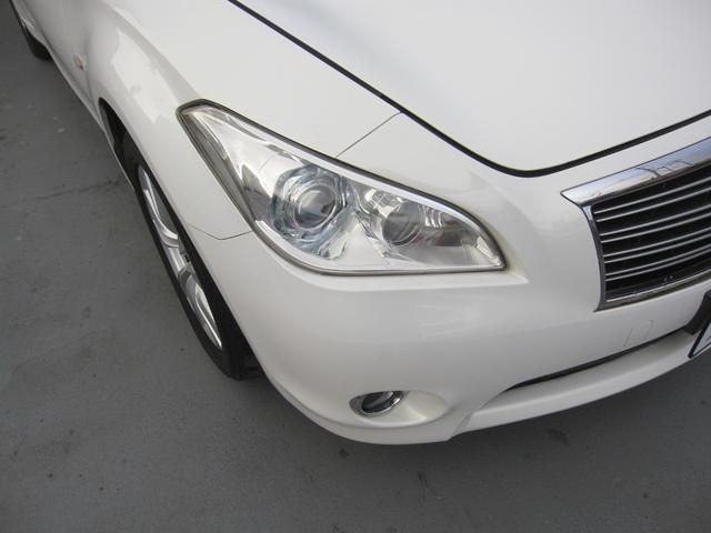 フーガ 250GT HDナビ/DVD/Bluetooth/パワーシート/オットマン/HIDライト/オートライト/フォグ/ETC/ステアリングスイッチ/クルーズコントロール/バックモニタ/サイドモニタ/純AW/スマートキー(30枚目)