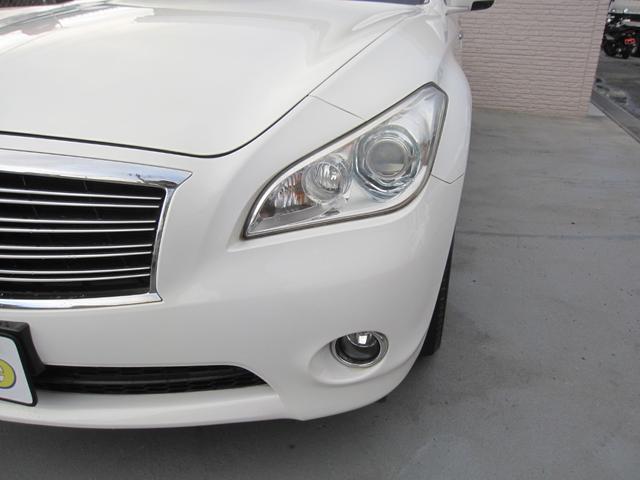 フーガ 250GT HDナビ/DVD/Bluetooth/パワーシート/オットマン/HIDライト/オートライト/フォグ/ETC/ステアリングスイッチ/クルーズコントロール/バックモニタ/サイドモニタ/純AW/スマートキー(33枚目)