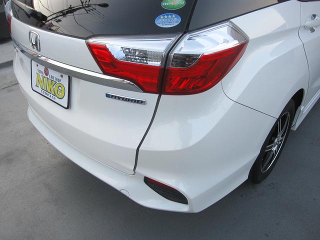 シャトル ハイブリッド　キーレス／スマートキー／プッシュスタート／アイドリングストップ／電動格納ドアミラー／インターナビ／ＣＤ／ＤＶＤ／Ｂｌｕｅｔｏｏｔｈ／ワンセグ／ＥＴＣ／ＥＣＯＮ／バックモニタ／フルフラット／社外ＡＷ（37枚目）