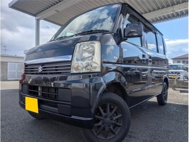 エブリイワゴン ＪＰ　ＳＤナビ　ＥＴＣ　ＭＴ車　シートカバー　集中ドアロック　ドライブレコーダー（ＳＤカード無し）　タイミングチェーン　エアコン　走行８７５５５ｋｍ（2枚目）