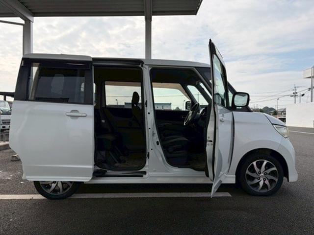 パレットSW XS Bluetooth対応ナビ DVD ETC 電動スライドドア スマートキー 純正アルミ プッシュスタート フルオートエアコン ドライブレコーダー(4枚目)