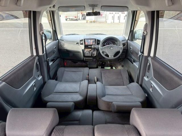 パレットSW XS Bluetooth対応ナビ DVD ETC 電動スライドドア スマートキー 純正アルミ プッシュスタート フルオートエアコン ドライブレコーダー(5枚目)