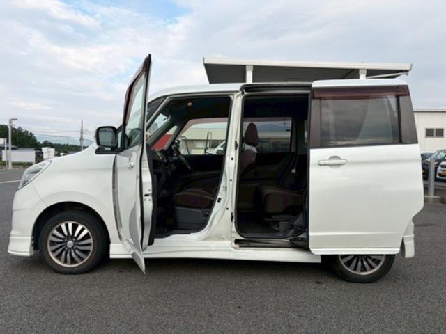 ソリオ S SDナビ DVD ETC 集中ドアロック 両側電動スライドドア ドライブレコーダー スズキ純正アルミ(4枚目)