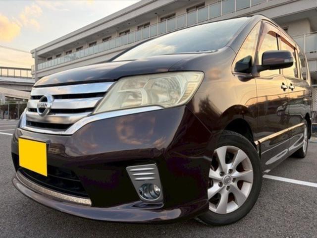 セレナ ハイウェイスター　集中ドアロック　フリップダウンモニター　Ｂｌｕｅｔｏｏｔｈ対応ナビ　ＤＶＤ　バックカメラ　ＥＴＣ　クルーズコントロール　両側電動スライドドア　日産純正アルミ　ドライブレコーダー（2枚目）