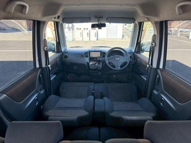 ルークス ハイウェイスター SDナビ DVD 電動スライドドア スマートキー 純正アルミ プッシュスタート フルオートエアコン ドライブレコーダー タイミングチェーン式エンジン(5枚目)