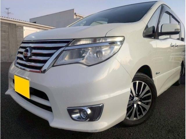 セレナ ハイウェイスター　Ｓ－ハイブリッド　集中ドアロック　Ｂｌｕｅｔｏｏｔｈ対応ナビ　ＤＶＤ　ＥＴＣ　バックカメラ　両側電動スライドドア　クルーズコントロール　ドライブレコーダー　日産純正アルミ（2枚目）