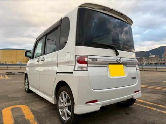 タント カスタムＸ　Ｂｌｕｅｔｏｏｔｈナビ　ＤＶＤ　電動スライドドア　スマートキー　ダイハツ純正アルミ　ミラクルオープンドア　フルオートエアコン　ドライブレコーダー　ベンチシート（3枚目）