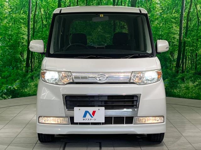 カスタムRS 禁煙車 電動スライドドア ターボ HIDヘッドライト 純正15インチアルミホイール MOMO製革巻きステアリング オートエアコン スマートキー チルトステアリング プライバシーガラス(17枚目)