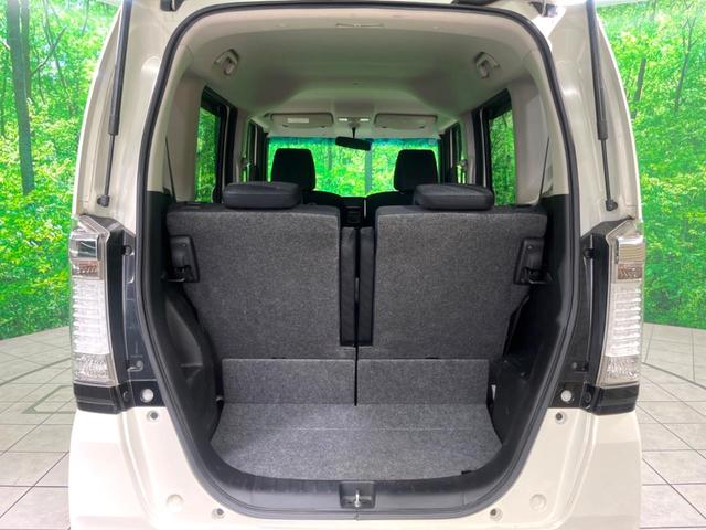 Ｎ－ＢＯＸカスタム Ｇ　ＳＳパッケージ　両側電動　純正ナビ　バックカメラ　禁煙車　ＥＴＣ　ＨＩＤヘッド　Ｂｌｕｅｔｏｏｔｈ　フォグランプ　スマートキー　オートエアコン　純正１４インチＡＷ　ＣＤ／ＤＶＤ再生　オートライト　電動格納ミラー（28枚目）