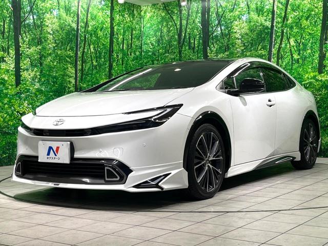 プリウス Ｚ　モデリスタエアロ　サンルーフ　純正１２インチナビ　全周囲カメラ　ＢＳＭ　シートベンチレーション　パワーシート　衝突軽減（22枚目）