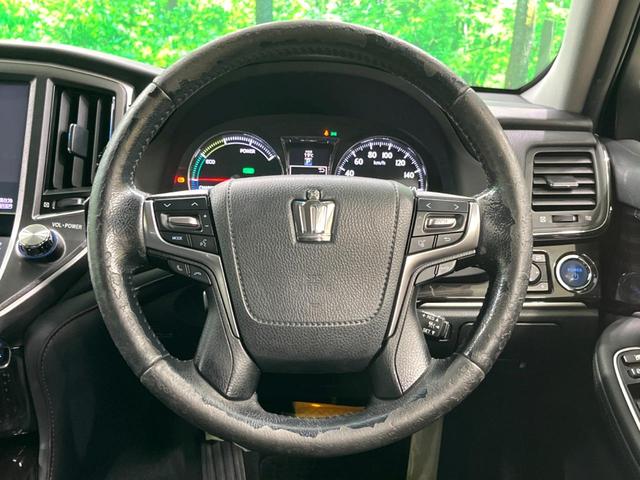 クラウンハイブリッド アスリートS 純正8インチナビ バックカメラ ETC LEDヘッド レーダークルーズ パワーシート フルセグ Bluetooth デュアルオートエアコン スマートキー(12枚目)