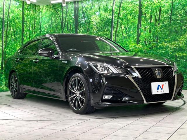クラウンハイブリッド アスリートS 純正8インチナビ バックカメラ ETC LEDヘッド レーダークルーズ パワーシート フルセグ Bluetooth デュアルオートエアコン スマートキー(17枚目)