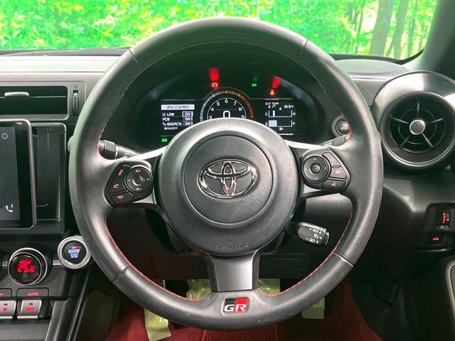 ＧＲ８６ ＲＺ　ＭＴ車　９型ＤＡ　ブレンボキャリパー　バックカメラ　衝突被害軽減システム　レーダークルーズ　禁煙車　ハーフレザーシート　コーナーセンサー　スマートキー　ＬＥＤヘッド　車線逸脱警報（29枚目）