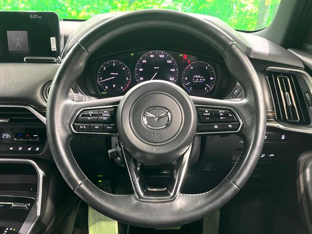 CX-60 XD-ハイブリッド エクスクルーシブスポーツ 4WD 純正DA 全周囲カメラ BOSEサウンド 黒革 BSM フルセグ デジタルミラー パワーシート パワーバックドア レーダークルーズ シートヒーター ステアリングヒーター Bluetooth(12枚目)