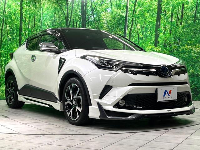 C-HR G モード ネロ モデリスタフルエアロ 純正9インチナビ バックカメラ BSM ドラレコ ETC LEDヘッド シートヒーター フルセグ Bluetooth 電子パーキング オートホールド オートエアコン(17枚目)