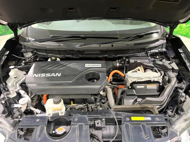 エクストレイル ２０Ｘ　ハイブリッド　純正ナビ　全周囲カメラ　デジタルミラー　ルーフレール　ＨＩＤヘッド　ドラレコ　フルセグ　Ｂｌｕｅｔｏｏｔｈ　オートエアコン　スマートキー（19枚目）