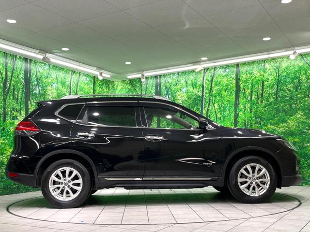 エクストレイル ２０Ｘ　ハイブリッド　純正ナビ　全周囲カメラ　デジタルミラー　ルーフレール　ＨＩＤヘッド　ドラレコ　フルセグ　Ｂｌｕｅｔｏｏｔｈ　オートエアコン　スマートキー（24枚目）