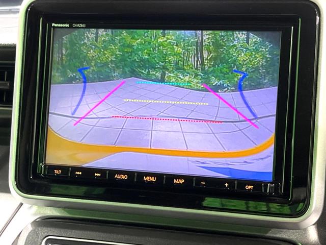 スペーシアギア ハイブリッドＸＺ　ターボ　純正８インチナビ　両側電動　バックカメラ　ＥＴＣ　ドラレコ　衝突軽減　ＬＥＤヘッド　コーナーセンサー　ルーフレール　シートヒーター　オートエアコン（4枚目）